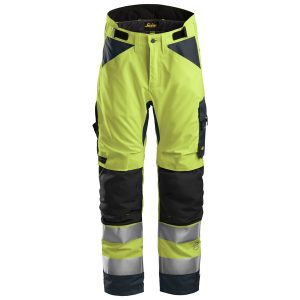 VINTERBUKSE 6639 GUL - SNICKERS WORKWEAR - 1 STK, STR. S (SMAL-KORT)
