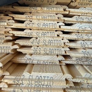 Sveitserkledning Gran kl.1 19x120mm - 805,7m / 88,5m²