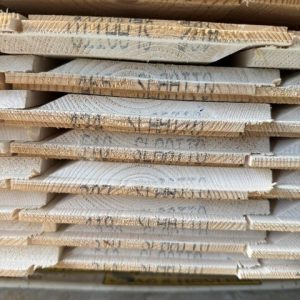 Dobbelfals Gammel Type 28 gr. 19x148mm Gran kl.1 - Grunning + Mellomstrøk std. hvit  - 744,9m / 96,7m² - Bilde 3