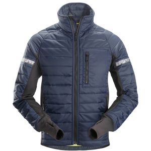 SNICKERS WORKWEAR VINTERJAKKE 8101 BLÅ/SORT