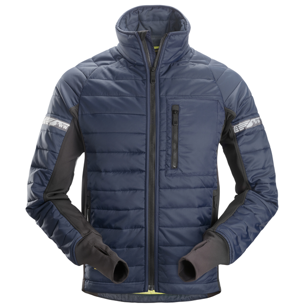 SNICKERS WORKWEAR VINTERJAKKE 8101 BLÅ/SORT